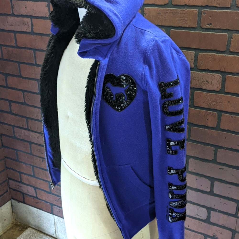 PINK Victoria's Secret Fur Jacket